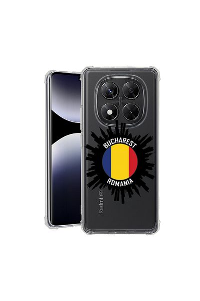 bestcase ® Anit Shock Case For Xiaomi Redmi Note 14 Pro 4G, Bucharest Romania, 1997764 AS 1814