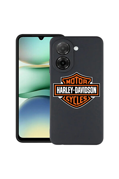 bestcase ® Carcasă subțire din silicon pentru Xiaomi Redmi A5, Harley-Davidso...