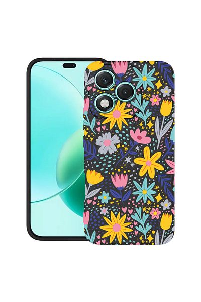 bestcase ® Slim Silicon Case For Honor 400 Lite, Little Flowers, 2022870 B 758