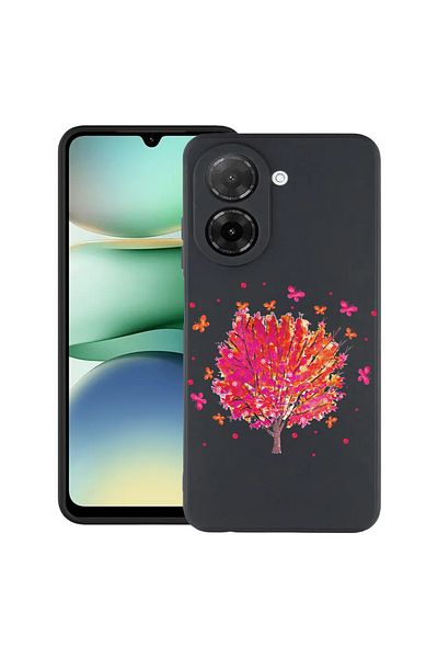 bestcase ® Slim Silicon Case For Xiaomi Redmi A5, Butterflies Tree, 2030991 B 1846