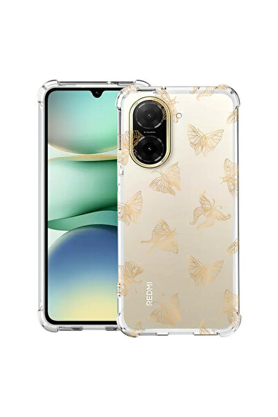 bestcase ® Carcasă Anit Shock pentru Xiaomi Redmi A5, Fluture Auriu, 2030996 ...