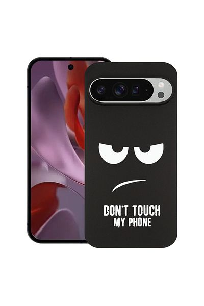 bestcase ® Slim Silicon Case For Google Pixel 10 / Pixel 10 Pro, Don’t Touch My Phone, 2030992 B 90