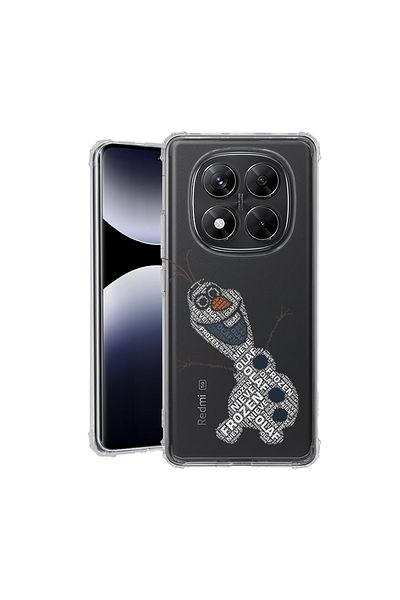 bestcase ® Anit Shock Case For Xiaomi Redmi Note 14 Pro 4G, Calligraphy Olaf, 1997764 AS 1539