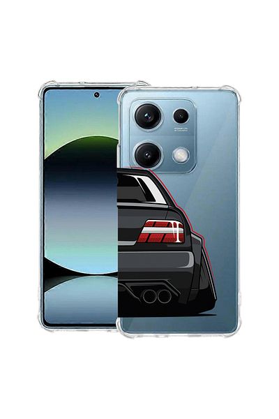 bestcase ® Anit Shock Case For Xiaomi Redmi Note 14S, Sexy Tail Light E36, 1997762 AS 1447