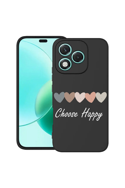 bestcase Husă subțire din silicon pentru Honor 400 Lite, Alege Fericire, 2022...