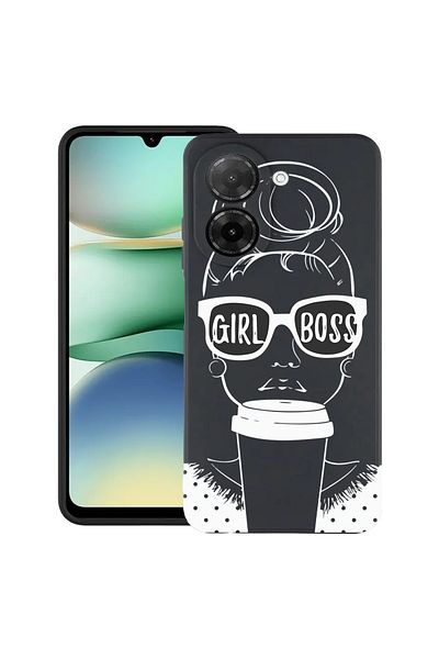 bestcase ® Slim Silicon Case For Xiaomi Redmi A5, Girl Boss, 2030991 B 1808