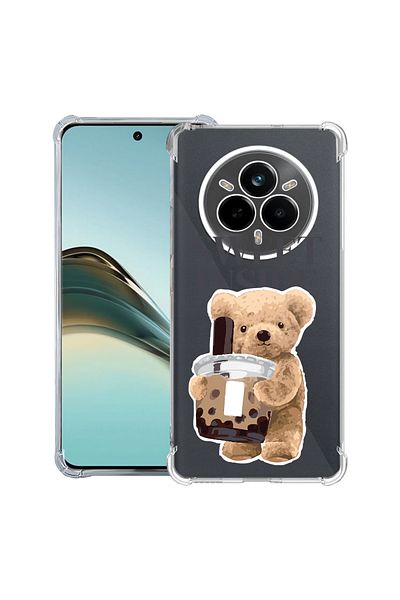 bestcase ® Anit Shock Case For Realme 14 Pro Plus, Teddy Bear Sweet Inside, 1997763 AS 1461