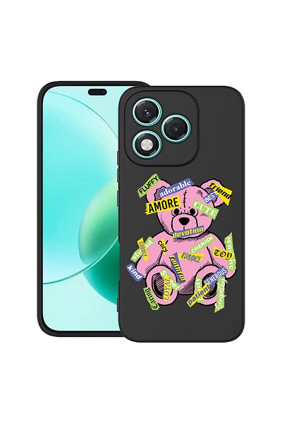 bestcase ® Slim Silicon Case For Honor 400 Lite, Teddy Bear Amour, 2022870 B 1547