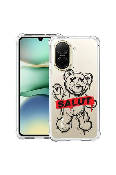 bestcase ® Anit Shock Case For Xiaomi Redmi A5, Teddy Bear Salut, 2030996 AS 1548