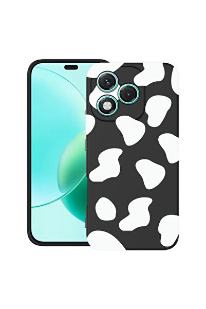 bestcase Λεπτή θήκη σιλικόνης ® για Honor 400 Lite, μαύρη αγελάδα, 2022870 B 784