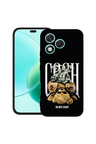 bestcase ® Slim Silicon Case For Honor 400 Lite, Teddy Bear Money, 2022870 B 1460