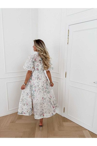 Andress Boutique Rochie midi Josephine, Alb