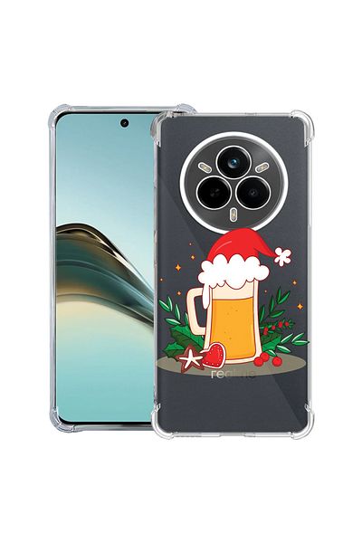 bestcase ® Anit Shock Case For Realme 14 Pro Plus, Xmas Beer, 1997763 AS 1607