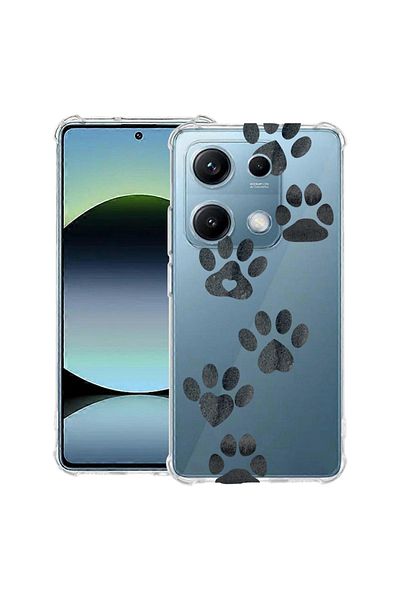 bestcase ® Anit Shock Case For Xiaomi Redmi Note 14S, Dog Paw, 1997762 AS 1013