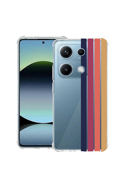 bestcase ® Anit Shock Case For Xiaomi Redmi Note 14S, Retro Lines, 1997762 AS 1478