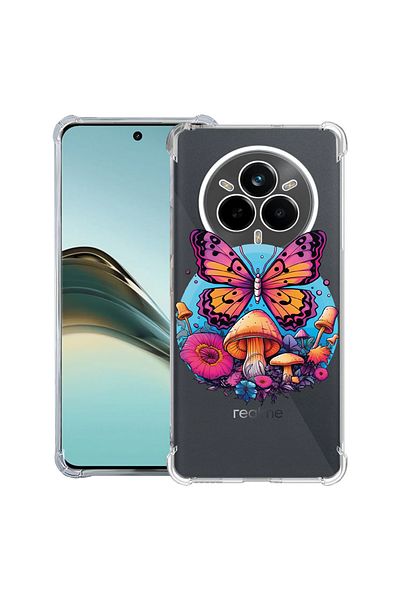bestcase ® Anit Shock Case For Realme 14 Pro Plus, Dream Colors - Butterfly, 1997763 AS 1572