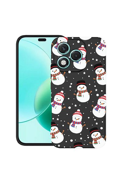 bestcase ® Slim Silicon Case For Honor 400 Lite, Snowman, 2022870 B 351
