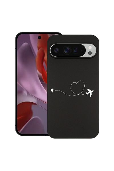 bestcase ® Slim Silicon Case For Google Pixel 10 / Pixel 10 Pro, Love To Travel, 2030992 B 746