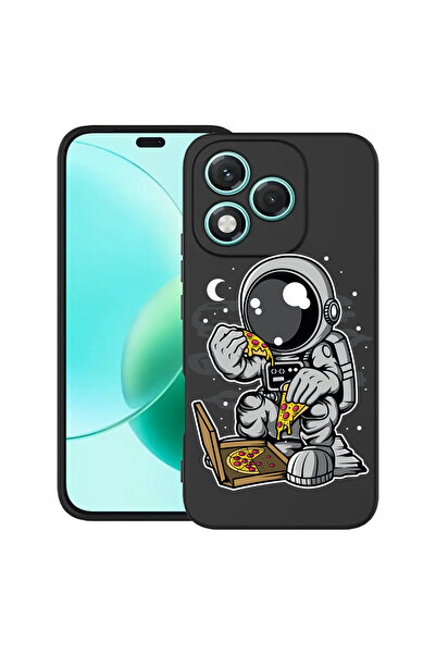 bestcase Husă subțire din silicon pentru Honor 400 Lite, Astronaut Pizza, 202...