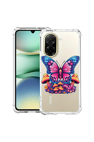 bestcase ® Carcasă Anit Shock pentru Xiaomi Redmi A5, Dream Colors - Fluture,...