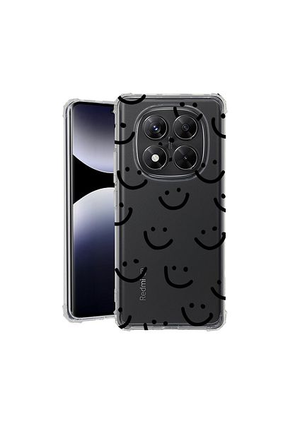 bestcase ® Anit Shock Case For Xiaomi Redmi Note 14 Pro 4G, Smiley, 1997764 AS 1056