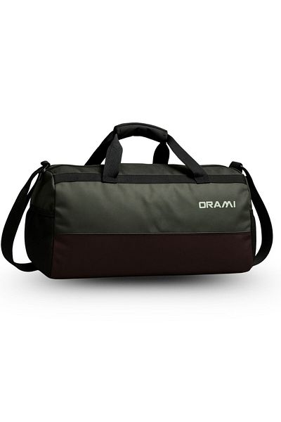 ORAMI PU LEATHER DUFFLE GYM BAG | WATER RESISTANT