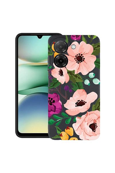 bestcase ® Slim Silicon Case For Xiaomi Redmi A5, Pastel Flowers, 2030991 B 629