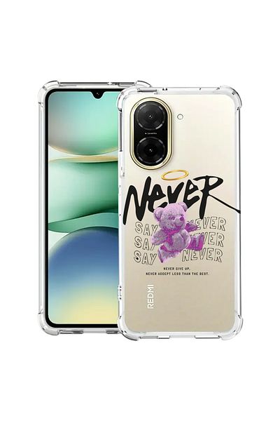 bestcase ® Anit Shock Case For Xiaomi Redmi A5, Teddy Bear - never say never, 2030996 AS 1546
