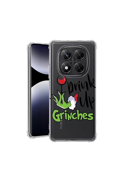 bestcase ® Anit Shock Case For Xiaomi Redmi Note 14 Pro 4G, Grinches - Drink Up, 1997764 AS 1601