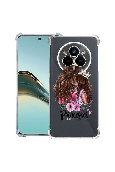 bestcase ® Anit Shock Case For Realme 14 Pro Plus, Princesses Gril Mom, 1997763 AS 552