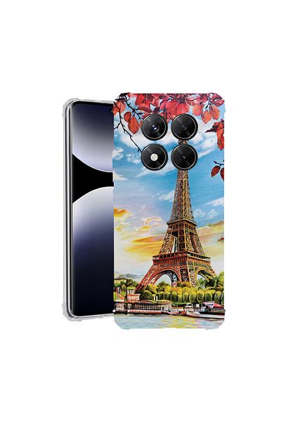 bestcase ® Anit Shock Case For Xiaomi Redmi Note 14 Pro 4G, Paris Eiffel Tower, 1997764 AS 1371
