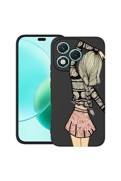 bestcase ® Slim Silicon Case For Honor 400 Lite, Girl Friend, 2022870 B 188