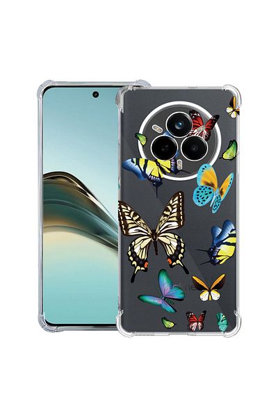 bestcase ® Anit Shock Case For Realme 14 Pro Plus, Beautiful Color Butterflies, 1997763 AS 992