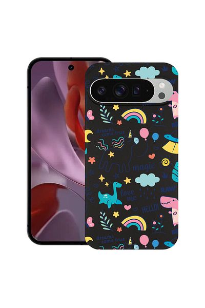 bestcase ® Slim Silicon Case For Google Pixel 10 Pro XL, Unicorn - Dreams Comes True, 2036426 B 759