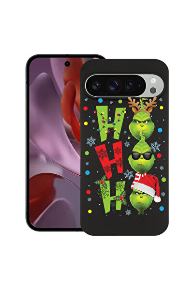 bestcase ® Carcasă subțire din silicon pentru Google Pixel 10 Pro XL, Grinch ...