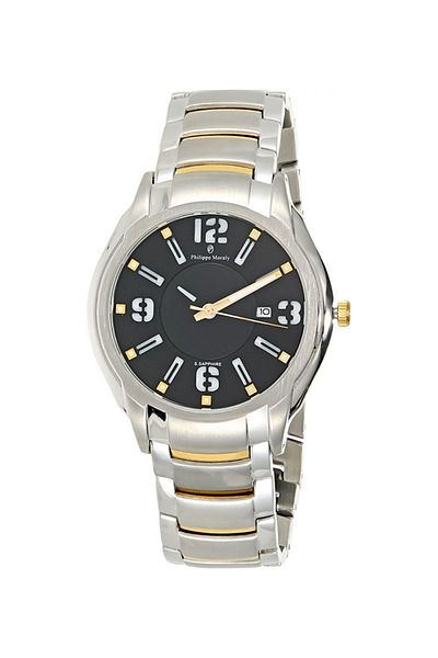 Philippe Moraly Men's Analog Wrist Watch M1321CB - 32 mm