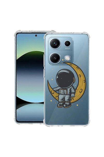 bestcase ® Anit Shock Case For Xiaomi Redmi Note 14S, Astronaut on Moon, 1997762 AS 997