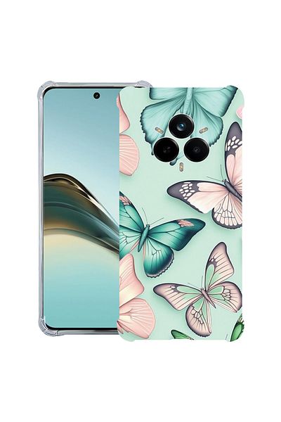 bestcase ® Anit Shock Case For Realme 14 Pro Plus, Butterfly Pattern, 1997763 AS 1227