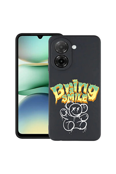 bestcase ® Husă subțire din silicon pentru Xiaomi Redmi A5, Zâmbet de ursuleț...