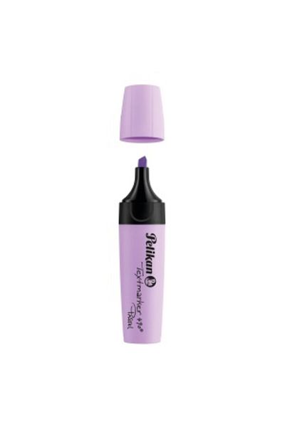 Herlitz Textmarker 490, Color Pastel Purple, Material Plastic, Bulk