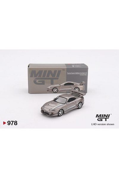 mini gt تويوتا سوبرا VeilSide Combat V-II Combat Gray 978