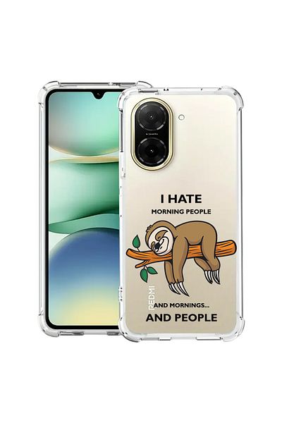 bestcase ® Anit Shock Case For Xiaomi Redmi A5, I Hate Morning, 2030996 AS 1613