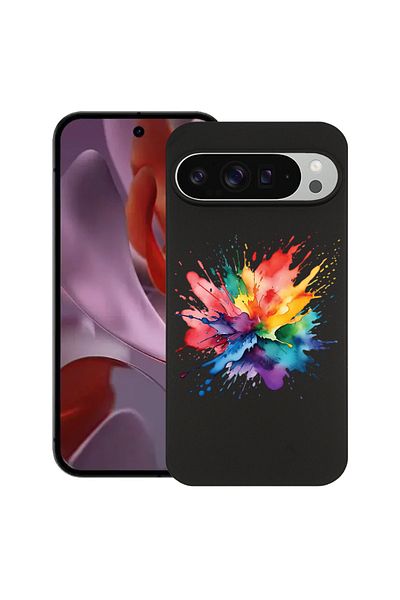 bestcase ® Slim Silicon Case For Google Pixel 10 / Pixel 10 Pro, Color Splash, 2030992 B 1598