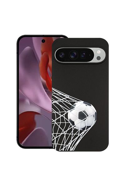 bestcase ® Slim Silicon Case For Google Pixel 10 Pro XL, Football - Goooaaall, 2036426 B 775