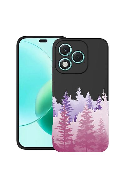 bestcase ® Slim Silicon Case For Honor 400 Lite, Morning Lights In Forest, 2022870 B 1482