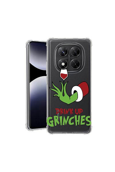bestcase ® Anit Shock Case For Xiaomi Redmi Note 14 Pro 4G, Grinches - Drink Up, 1997764 AS 1604