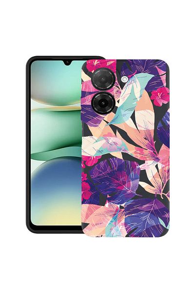 bestcase ® Slim Silicon Case For Xiaomi Redmi A5, Tropical Flowers, 2030991 B 71