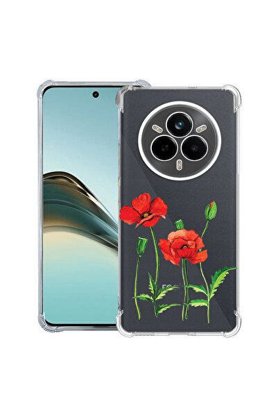 bestcase ® Carcasă Anit Shock pentru Realme 14 Pro Plus, Roșu Mac, 1997763 AS 643