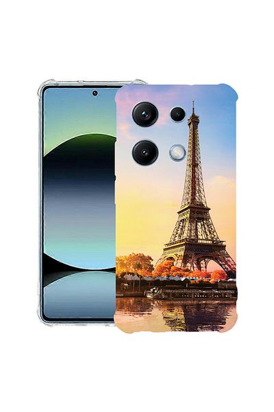 bestcase ® Anit Shock Case For Xiaomi Redmi Note 14S, Paris Eiffel Tower, 1997762 AS 1372