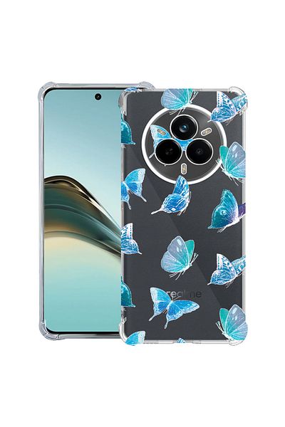 bestcase ® Anit Shock Case For Realme 14 Pro Plus, Butterfly Pattern, 1997763 AS 1012